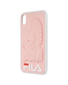 Чехол накладка для iPhone XR Goddess Fila Розовый (Pink)