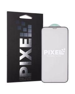 Захисне скло для iPhone 12/12 Pro Pixel 3D Чорне (Black)