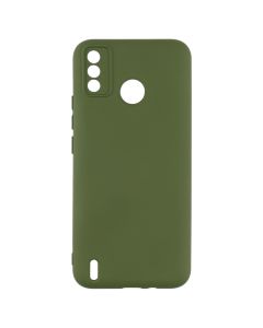Чохол накладка для TECNO Spark 6 GO Soft Case Зелена (Dark Green)