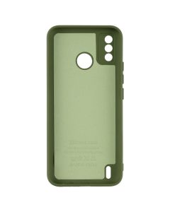 Чохол накладка для TECNO Spark 6 GO Soft Case Зелена (Dark Green)
