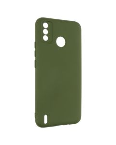 Чохол накладка для TECNO Spark 6 GO Soft Case Зелена (Dark Green)