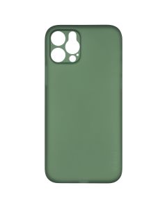 Чохол накладка для iPhone 12 Pro GLASS ART Зелена (Green)