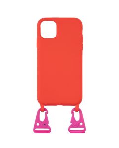 Чехол-накладка для iPhone 11 STRAP Color Case Красный (Red)