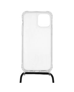 Чехол-накладка для iPhone 12/12 Pro ROPE Clear Черный (Black)
