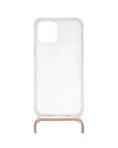 Чехол-накладка для iPhone 12/12 Pro ROPE Clear Розовый (Pink Sand)