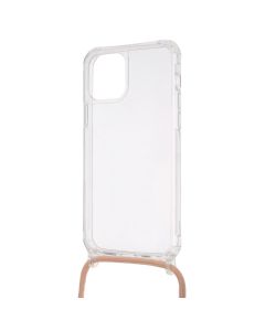 Чехол-накладка для iPhone 12/12 Pro ROPE Clear Розовый (Pink Sand)