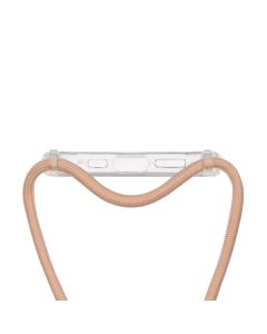 Чехол-накладка для iPhone 12/12 Pro ROPE Clear Розовый (Pink Sand)