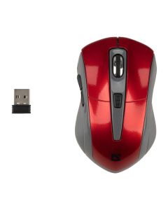 Миша бездротова Defender Accura MM-965 Червона (Red)