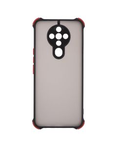 Чохол накладка для TECNO Spark 6 Shock Matte Чорна (Black)