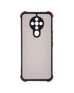 Чохол накладка для TECNO Spark 6 Shock Matte Чорна (Black)