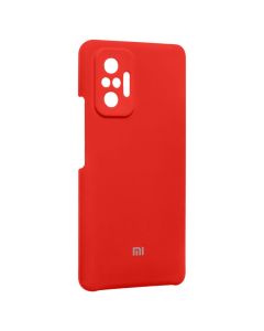 Чохол накладка для Xiaomi Redmi Note 10 Pro Soft Case Червона (Red)