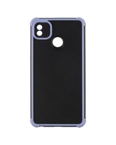 Чохол накладка для TECNO POP 4 Shockproof Фіолетова (Purple)