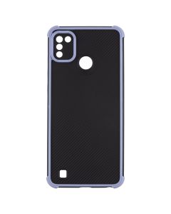 Чохол накладка для TECNO POP 4 Pro Shockproof Фіолетова (Purple)