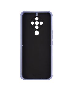 Чохол накладка для TECNO Spark 6 Shockproof Фіолетова (Purple)