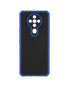 Чехол-накладка для TECNO Spark 6 антивандальный Синий (Blue)