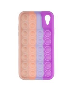 Чехол-накладка для iPhone XR POP IT Color Mix №1