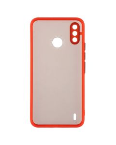 Чохол накладка для TECNO Spark 6 GO Bumper Matte Case Червона (Red)