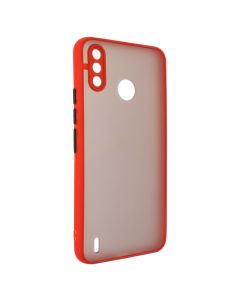 Чохол накладка для TECNO Spark 6 GO Bumper Matte Case Червона (Red)