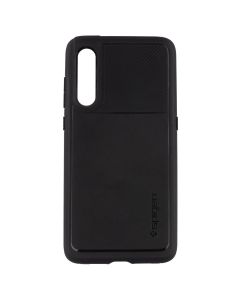 Чохол накладка для Xiaomi Mi 9 Spigen Rugged Armor Matte Чорна (Black)