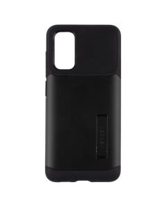Чохол накладка для Samsung S20 Spigen Slim Armor Чорна (Black)