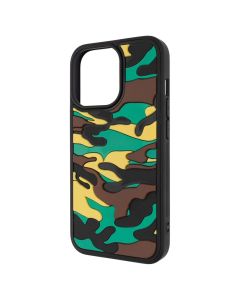 Чехол накладка для iPhone 13 Pro Army Collection Зелёный (Green)