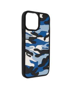 Чехол накладка для iPhone 13 Pro Max Army Collection Синий (Blue)