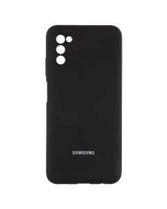 Чохол накладка для Samsung A03s Soft Case Чорна (Black)