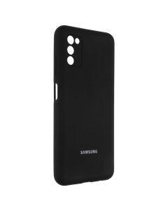 Чохол накладка для Samsung A03s Soft Case Чорна (Black)
