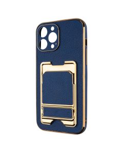 Чохол накладка для iPhone 13 Pro Max Gold Seria Синя (Blue)