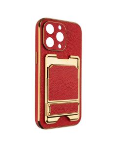 Чохол накладка для iPhone 13 Pro Gold Seria Червона (Red)