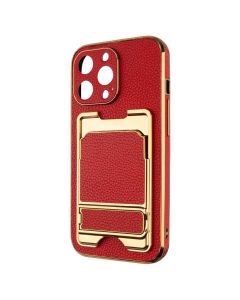 Чохол накладка для iPhone 13 Pro Gold Seria Червона (Red)