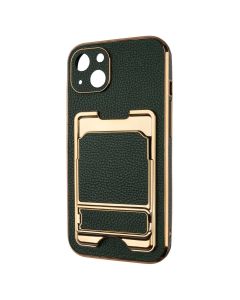 Чохол накладка для iPhone 13 Gold Seria Зелена (Green)