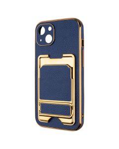 Чохол накладка для iPhone 13 Gold Seria Синя (Blue)