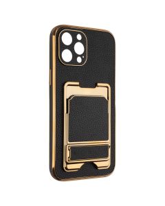 Чохол накладка для iPhone 12 Pro Max Gold Seria Чорна (Black)