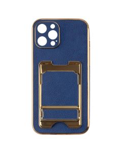 Чохол накладка для iPhone 12 Pro Gold Seria Синя (Blue)