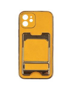 Чехол-накладка для iPhone 12 Gold серии Желтый (Yellow)