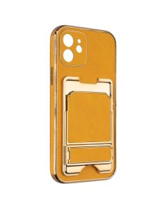 Чехол-накладка для iPhone 12 Gold серии Желтый (Yellow)
