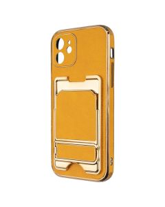Чехол-накладка для iPhone 12 Gold серии Желтый (Yellow)