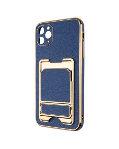 Чехол-накладка для iPhone 11 Pro Max Gold серии Синий (Blue)