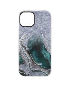 Чехол накладка для iPhone 13 Mramor Case Чёрный (Black)