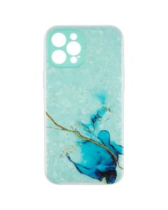 Чохол-накладка для iPhone 12 Pro Max Mramor Case Зелена (Green)