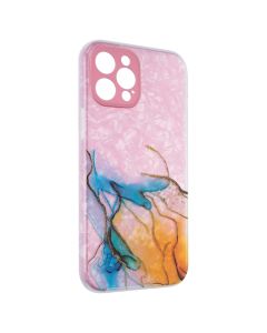 Чехол-накладка для iPhone 12 Pro Max Mramor Case Розовый (Pink)
