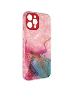 Чехол-накладка для iPhone 12 Pro Max Mramor Case Красный (Red)