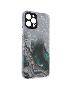 Чохол накладка для iPhone 12 Pro Mramor Case Чорна (Black)