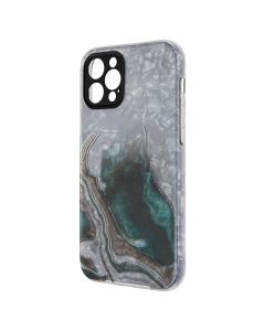Чохол накладка для iPhone 12 Pro Mramor Case Чорна (Black)