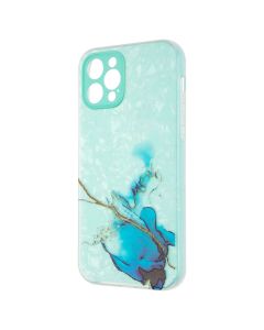 Чохол накладка для iPhone 12 Pro Mramor Case Зелена (Green)