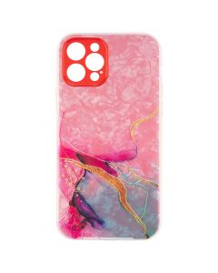Чохол накладка для iPhone 12 Pro Mramor Case Червона (Red)