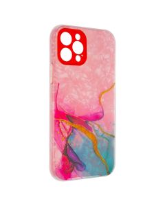Чохол накладка для iPhone 12 Pro Mramor Case Червона (Red)