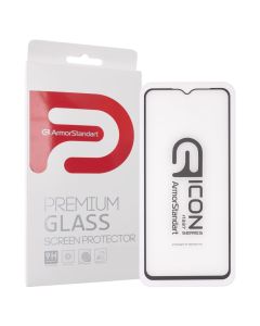 Защитное стекло для Samsung A03 Core ArmorStandart 3D Черное (Black)