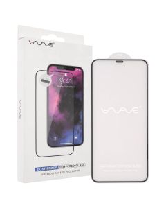 Захисне скло для iPhone XS Max/11 Pro Max WAVE Dust-Proof Чорне (Black)